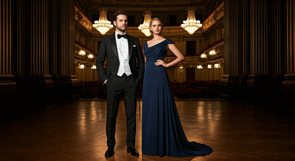 Jak się ubrać do filharmonii? Kilka eleganckich stylizacji dla niej i dla niego