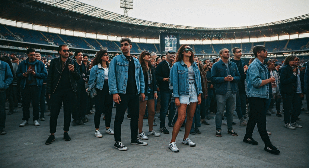 Jak się ubrać na koncert na stadionie? Propozycje modnych stylizacji