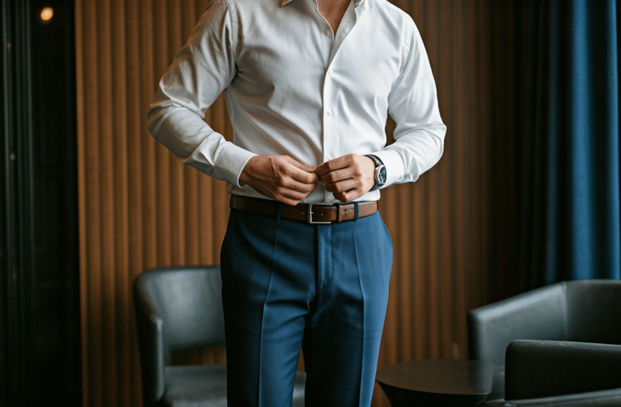 Jak włożyć koszulę w spodnie, aby było elegancko i stylowo? Krok po kroku