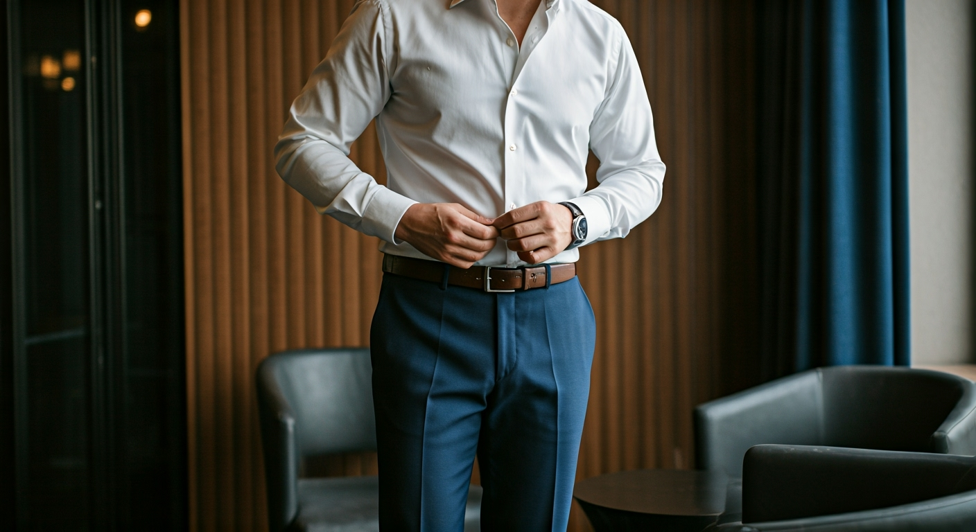 Jak włożyć koszulę w spodnie, aby było elegancko i stylowo? Krok po kroku